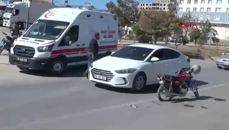 Kilis’te Otomobil ve Motosiklet Çarpıştı: 2 Yaralı